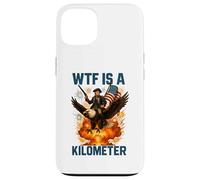 WTF es un kilómetro George Washington 4 de Julio Eagle Carcasa para iPhone 13