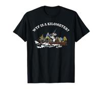 WTF es un kilómetro George Washington cruzando el Delaware Camiseta