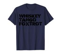 WTF Whiskey and Tango and Foxtrot WTF Camiseta