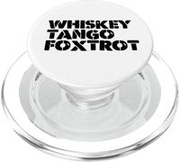 WTF Whiskey and Tango and Foxtrot WTF PopSockets PopGrip para MagSafe