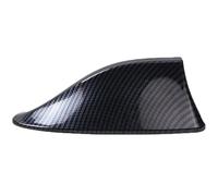 WTGCZDHY Coche Antena Aleta Tiburon para BMW 1 Series E87 2004-2007,Resistente Aguay Polvo Baja Resistencia Viento Señal Am/FM Radio Tiburon Antenas,Accesorios,A-Carbon