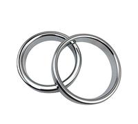 WTGWDA Anillo de pene for agrandar el pene Bondage, Anillos de Metal for pene, joyería for pene, Anillo for testículos, Juguetes sexuales SM for Hombres(42.5mm)