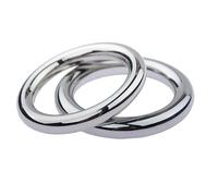 WTGWDA BDSM Hombres Anillo de metal for el pene Anillo for el pene Bondage Anillo for el testículo Escroto Bondage Anillos for el pene de juguete BDSM Joyería íntima SM Juguetes sexuales for parejas H