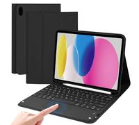 WthGrop Funda de teclado con panel táctil para iPad (A16) de 11ª 2025/10ª generación 2022 con teclado, funda de teclado desmontable inalámbrica para iPad de 11 pulgadas A16/10ª generación de 10.9