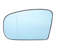 WTIXCRQ Cristal Espejo Retrovisor Compatible con Benz para W220 1998-2002 para W215 2000-2003 Lado Izquierdo Y Derecho del Vehículo Calefactable Lente De Número De Pieza: 2208100321(Blue Left)
