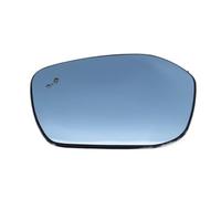 WTIXCRQ Cristal Espejo Retrovisor Compatible con Civic 2016 2017 2018 2019 Side Car Calefactable para Retrovisores Exteriores De Cristal Azul con Ángulo Muerto Repuestos Accesorios(Left Side)