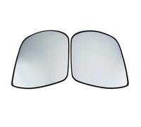 WTIXCRQ Cristal Espejo Retrovisor Compatible con Hyundai para Santa 2007 2008 2009 2010 2011 2012 Espejo Retrovisor Izquierdo Y Derecho Lente Calefactable OEM: 87611-3J000(Left Right 2Pcs)