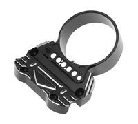 WTIXCRQ Cubierta del Tablero Compatible con Sportster Iron XL 883 1200, Soporte De Montaje para Odómetro, Velocímetro, Cubierta De Reubicación, Indicadores De Motocicleta(Black B)