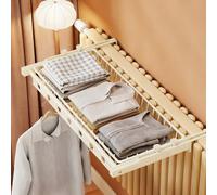 WTJDCCY Balda Radiador, Tendederos Horizontal Ajustable, Diseño Moderno, Estanteria Flotante, Estanterias Almacenaje para El Salón(White,60x25x6cm/24x10x2in)