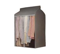 WTJDCCY Bolsas Guardar Ropa Armarios, Burro Ropa Funda, Fundas Ropa Armario, de Tela no Tejida, para Abrigos, Vestidos, Chaquetas(Gray,80x50x90cm/31x19x35in)