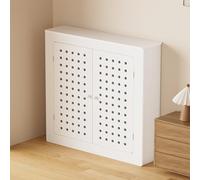 WTJDCCY Cubreradiadores Modernos, Ocultan Las Tuberías, Ventilados Cubierta Radiador, Resistentes al Agua y al Desgaste, Armario Cubre Calentadorpara La Calefacción(70x70x20cm/28x28x8in)