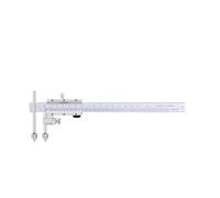 WTKFXVYHU Calibrador Vernier de Acero Inoxidable con Cono de Distancia Central, Herramienta de medición de línea de Desplazamiento de Orificio(20-200mm)