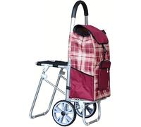 WTLONBF Carretilla de Mano móvil, Carrito de Compras con Silla, Carrito Plegable, Remolque pequeño Antiguo, Carrito portátil, Carrito de Equipaje para Conductor, carritos/C3 (C3)