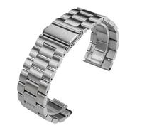 WTNZBAEM Compatible con correa de metal Casio PRW-600/PRW-60 PRW-6800/6900 PRW-30/50/70 Cadena de reloj de acero inoxidable sólido Correa de reloj de liberación rápida(54-silver)