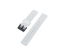 WTNZBAEM Correa compatible con Casio G-Shock MQ-24 58 MQ-71 MW-59, pulsera de resina caucho for hombre y mujer, deportiva, resistente al agua, accesorios for reloj 16 mm(Half transparent)