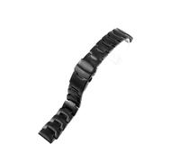 WTNZBAEM Correa de acero 18 mm calidad profesional, compatible con Casio PRO TREK PRG-/260/270 PRW-3500/2500/5100, acabado negro, sistema hebilla seguridad(Black)