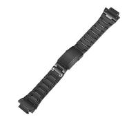 WTNZBAEM Correa de acero inoxidable compatible con Casio Gshock GW-M5610 DW5600 GW-B5600 G-5600 GA2100 GM5600 GM2100(Black,GM5600)