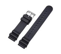 WTNZBAEM Correa de caucho fluorado 20 mm y 22 compatible con Seiko Canned Abalone Black&Green Aqua Ghost Sport, resistente al agua(Black01,20mm)