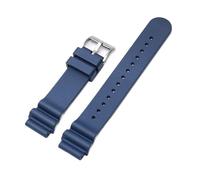 WTNZBAEM Correa de caucho fluorado 20 mm y 22 compatible con Seiko Canned Abalone Black&Green Aqua Ghost Sport, resistente al agua(Royal01,20mm)