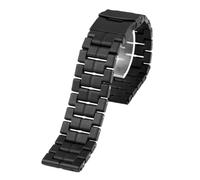 WTNZBAEM Correa de reloj buceo for exteriores Luminox 3051 3150, 23 mm, fibra carbono, color negro(Black black buckle)