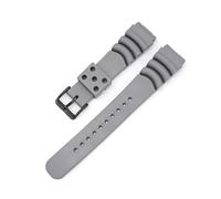 WTNZBAEM Correa de reloj buceo silicona 20 mm, 22 y 24, compatible con Seiko Diver Scuba Casio(Grey B,24mm)