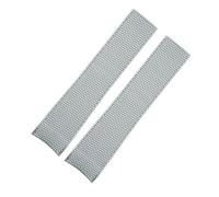 WTNZBAEM Correa de reloj compatible con Longines Comas Diving Series L37814 L3.781, mecánico goma for hombre, sin polvo, accesorios 21 mm(Grey-no buckle)