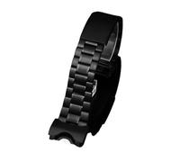 WTNZBAEM Correa de reloj deportiva impermeable for hombre, acero inoxidable, color negro, compatible con Casio G-SHOCK GWG-1000-1A/A3/1A1 GB/GG(3102)