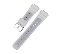 WTNZBAEM Correa de reloj Ga2100 for Casio G-SHOCK GA-2100 serie 2110, correa goma colorida for hombre, pulsera resina liberación rápida, accesorios(Half transparent)