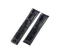 WTNZBAEM Correas de reloj transpirables, resistentes al sudor y compatibles con la serie Tag Heuer 24, 22 20 mm hebilla acero macizo piel vaca premium(Black-No,24mm)