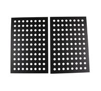 WTNZBAEM Panel Protector de Vidrio Lateral for Ventana de Coche, de aleación de Aluminio, Color Negro, Compatible con Land Rover Defender 110 2020-2024. Accesorios for Coche.