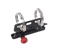 WTNZBAEM Soporte Ajustable for extintor de Incendios Compatible con Corvette C6 2005-2013, de aleación de Aluminio, Color Negro. Accesorios for Coche.