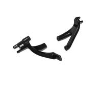 WTNZBAEM Soporte de Montaje for estriberas Delanteras Compatible con Harley Fat Bob 114 2018-2023 Sport Glide Breakout FXDR 114 for Conductor de Motocicleta(Black)