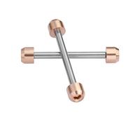WTNZBAEM Varilla de conexión hexagonal for correa de reloj, compatible con la serie TS Tissot T-race T048.(Rose gold two)