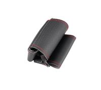 WTNZBAEM Volante Trenzado Compatible con Kia Sportage 3 2011-2017 Compatible con KIA Ceed 2010. Volante Interior de Coche con Funda de Cuero Cosida a Mano.(Red Line)