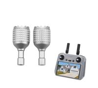 Wtohoby Palillos de mando para el pulgar compatibles con DJI AIR 3S / AIR 3 / Mini 4 PRO DJI RC 2 con control remoto de pantalla, aleación de aluminio, palos antideslizantes, accesorios para drones de