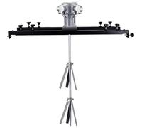 WTRYRN Agitador de Aire para IBC, agitador neumático de Pintura, hélice Plegable, Velocidad Ajustable, agita eficientemente Pintura, Revestimiento,Tinta y Pegamento. Three-Cylinder