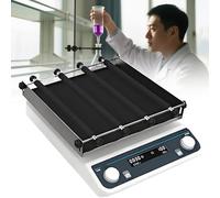 WTRYRN Agitador rotatorio Orbital Digital, agitador Orbital, Velocidad de rotación Ajustable 40-200 RPM, Mezclador de Laboratorio. OS-40MAX