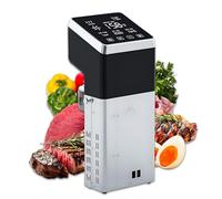 WTRYRN Cocina Sous Vide Comercial de 1600 W - Circulador de Inmersión Resistente al Agua IPX7, Control de Temperatura de Precisión de ±0.1 ℃, Acero Inoxidable SUS304