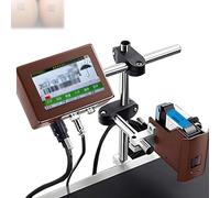 WTRYRN Máquina codificadora de inyección de Tinta automática para línea de producción, Impresora de Fecha con Pantalla táctil, codificadora de inyección de Tinta para Logotipos. T6Plus