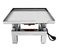 WTRYRN Plataforma vibratoria para Banco de Pruebas, Mini Mesa vibratoria para concreto, Banco de Pruebas vibratorio de Acero Inoxidable, Utilizado para Eliminar Burbujas 220V-50 * 50cm