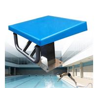 WTRYRN Trampolín para Piscina Interior y Exterior, Resistente, Base de Acero Inoxidable, encimera Antideslizante con inclinación de 15° para Entrenamiento de competición.