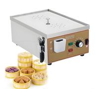 WTRYRN Vaporera Comercial para cocinar, máquina para Hacer Bollos al Vapor en Tiendas de Desayuno, Temperatura Ajustable de 30 a 110 °C, Suministro de Agua Independiente para cocinar. 2Holes