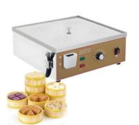 WTRYRN Vaporera Comercial para cocinar, máquina para Hacer Bollos al Vapor en Tiendas de Desayuno, Temperatura Ajustable de 30 a 110 °C, Suministro de Agua Independiente para cocinar. 4Holes