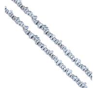 WTRYT Perlas de piedras preciosas, 110 unidades, perlas irregulares, sueltas con agujero, juego de piedras preciosas, decoración para hacer joyas, accesorios de cuentas, manualidades, pulseras