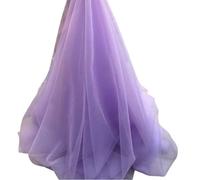 WTRYT Tela de tul, 160 cm x 10 m, tela de organza, tela de drapeado, para decoración de bodas, decoración de bodas, fondo, tela decorativa, tul, lazos de malla, para manualidades, mesa, fiestas