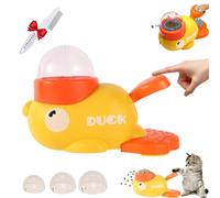 Wtujil Máquina tragamonedas para gatos, dispensador de golosinas para gatos, dispensador de golosinas para perros, juguete interactivo 2 en 1, apto para todo tipo de gatos y perros (1 unidad)