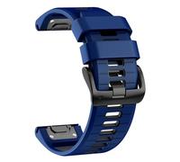 Wtukmo Correa de reloj de 26 mm para Garmin Fenix 7X Pro/ 7X/ 6X Pro/ 6X/ 5X/ 3, repuesto de silicona QuickFit de 26 mm para Garmin Descent Mk3i 51 mm/Epix Pro 51 mm/TACTIX 7(Sapphire Blac