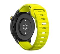 Wtukmo Correa de silicona de 20 mm 22 mm para Samsung Galaxy Watch 6/5/4 44 mm 40 mm 6/4 Pulsera clásica de 43 mm 47 mm para Huawei Watch GT3 4Pro(Lime green,20mm)