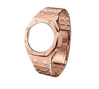 Wtukmo GA2100 - Correa de reloj estilo bisel de metal para GA2100CA-8A Mod Kit Accesorios, talla única, Ágata
