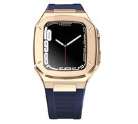 Wtukmo Kit de modificación de correa de metal para Apple Watch de 41 mm, 44 mm, 45 mm, Series 9, 8, 7, 6, 5, 4 SE, juego de correas de repuesto, 45mm, Ágata
